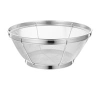 DOITOOL Scolapasta in Acciaio Resistente Maglia Fina per Lavare Riso Frutta e Ortaggi Ciotola Filtro Cucina Facile da Pulire Setaccio Drain Basket Multifunzionale per Uso Quotidiano