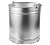 DOITOOL Secchio Per Cenere in Metallo Compatto Per Giardino e Barbecue, Contenitore Multiuso Per Bruciatori Da Esterno, Resistente e Facile Da Pulire, Per Raccolta e Trasporto Cenere