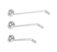 DOITOOL Set 3 da Cucina in Argento Manico, Resistenti al Calore per Buffet e Tavoli a Vapore