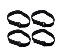 DOITOOL Set 4 Cinturini Antiscivolo per Stivali Alti Donna, Regolabili in Poliestere Nero, Mantengono gli Stivali Stabili e Impediscono la Caduta, Accessori Funzionali per Calzature