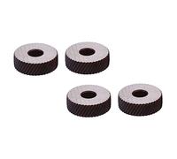 DOITOOL Set 4 Pezzi Utensili per Zigrinatura a Ruota Godronata Grossolana in Acciaio Antiruggine per Tornio Metalli Creste Angolate a Diamante per Finitura Decorativa e Presa Antiscivolo