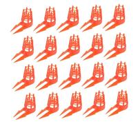 DOITOOL Set 60 Gabbie Protettive per Api Regine in Plastica Gabbie per Celle Reali Resistenti in Acciaio Strumento per Apicoltura per Allevamento e Trasporto Api Adatto Apicoltori