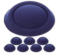 DOITOOL Set 8 Pezzi Basi per Cappello Fascinator in Eva e Tessuto, Piccoli Cappelli Decorativi da Hostess per Accessori Chioma Fai da Te, Adatti per Decorazioni e Craft Artigianali Donna