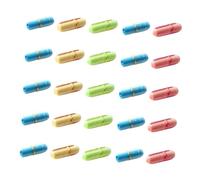 DOITOOL Set 99 Pezzi Capsule Trasparenti Rotolo di Carta per Messaggi D’Amore Bottiglie dei Desideri per Bomboniere Matrimonio e Feste Regalo Espressione Sentimenti e Amicizia