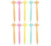 DOITOOL Set da 10 Matite Meccaniche a Forma di Fungo Cartoon, Matite Creative in Plastica per Scrivere e Disegnare, Cancelleria per Studenti, come Regalo e Premio Scolastico