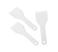 DOITOOL Set da 3 Spatole per Sbrinare Freezer in Plastica Bianca, Accessorio Cucina Multiuso per Rimozione Veloce del Ghiaccio nel Frigorifero