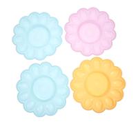 DOITOOL Set Da 4 Vassoi Portauova in Plastica Rigida 24x3 Cm, Contenitore Stabile Per Conservare e Organizzare Uova in Frigorifero, Per Cucina e Sala Da Pranzo