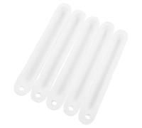 DOITOOL Set da 5 Crogioli a Barca per Fusione Oro e Leghe Crogiolo in Lega per Gioielli Resistente alle Alte Temperature Ciotola per Raffinazione Ottone Compatta per Laboratorio e Uso