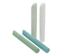 DOITOOL Set di 4 Penne Evidenziatrici Colorate in Plastica Punta Morbida, per Studenti e Ufficio, Perfette per Zaini e Borse Colore Duraturo