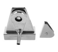 DOITOOL Set di Ricambio per Asta della Bandiera Puleggia Singola in Acciaio Inossidabile, Maniglia Resistente e Facile Manutenzione per Cerimonie Quotidiane e Uso Privato