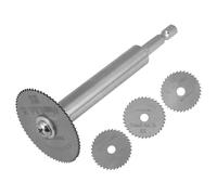 DOITOOL Set Lame da Taglio per Tubi in Acciaio Rapido, Utensile Tagliatubi Pvc Multifunzionale 5 Pezzi Codolo Esagonale 1/4, Attrezzo Idraulico per Taglio Rapido e Preciso, Uso