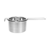 DOITOOL Set per Scioglimento Cera 2 Pezzi in Acciaio Inox con Manico, Ciotola per Sciogliere Cera e Scaldacera, Utensili per Candele Fai da Te, Adatto per Produzione Artigianale di