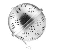 DOITOOL Sfera Infusore per Tè in Acciaio Inossidabile con Gancio Esteso Filtro Spezie e Erbe per Tisane Sfuse Colino Resistente e Riutilizzabile per Teiere e Pentole