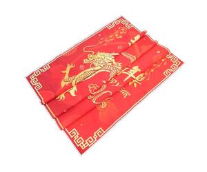 DOITOOL Sfondo per Capodanno Cinese 2024 Anno del Drago 200x150cm in Vinile Rosso Resistente allo Sbiadimento Leggero per Decorazione Festival di Primavera Casa e Giardino
