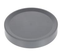 Doitool Sottovaso per piante con ruote, rotondo, robusto, 26 cm, ideale per la cura delle piante, per interni ed esterni, grigio scuro, con ruote a basso rumore facilmente mobili