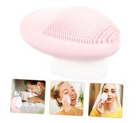 DOITOOL Spazzola Per La Pulizia Del Volto Doppia Faccia Esfoliante in Silicone e Setole Morbide Pulizia Profonda Dei Pori Adatta a Tutti i Tipi Di Utilizzo Multifunzionale Per Massaggio e