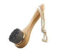 DOITOOL Spazzola Per Pulizia Del Volto Con Setole in Materiale Avanzato Per Rimozione Sporco e Cosmetici Manico Legno Per Massaggio Esfoliante Adatta a Tutti i Tipi