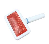 DOITOOL Spazzola Toelettatura Animali con Pettini in Acciaio Resistente Rimuovi Nodi e Peli Morti per Cani e Gatti di Tutte le Taglie Manico Ergonomico in Plastica Confortevole Massaggio