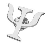 DOITOOL Spilla Vintage in Lega Argento Design Psicologico Unico, Resistente allo Sbiadimento, Versatile per Abbigliamento e Accessori, Regalo per Appassionati di Psicologia