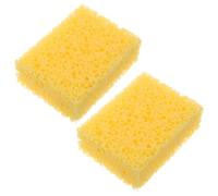 DOITOOL Spugne Rettangolari Materiale Spugna per Pittura e Ceramica 2 Pezzi Facili da Pulire Buona Elasticità, per Lezioni d'Arte e Lavori di Ceramica DIY