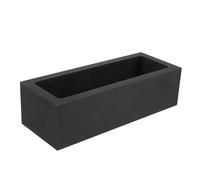 DOITOOL Stampo in Grafite da 5kg Crogiolo Nero Resistente ad Alte Temperature per Fusione e Raffinazione di Metalli e Ottone, Conducibilità Termica Rapida per Laboratorio e Gioielleria
