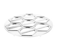 DOITOOL Stampo per Gnocchi e Ravioli in Alluminio a 14 Fori, Macchina per Pelmeni Portatile e Leggero, Accessorio Cucina Domestica Gancio per Appenderlo, per Preparazione Veloce e Regalo