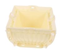 DOITOOL Stampo per Vaso da Fiori in Cemento Forma Ovale Stampo Flessibile e Riutilizzabile per Creazioni DIY Facile da Pulire Design Europeo per Fioriere e Bonsai