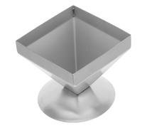 DOITOOL Stampo Piramide in Acciaio Resistente per Carne e Riso Utensile da Cucina Facile da Pulire Design Creativo per Presentazione Alimentare