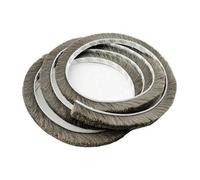 DOITOOL Striscia Sigillante Autoadesiva per Porte e Finestre Spazzola Paraspifferi Resistente Pioggia e Vento Antipolvere e Riduzione Rumore Adatta per Ambienti Interni ed Esterni