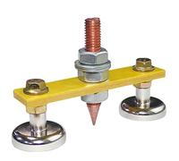 DOITOOL Strumento Di Saldatura Professionale Con Forte Accoppiamento Magnetico Morsetto Di Saldatura in Materiale Durevole Per Auto Cinghia a Doppia Estremità Con Coda Di Filo Giallo