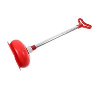 DOITOOL Sturalavandini Bagno Stantuffo a Manico in Gomma Resistente, Strumento di Pulizia per Scarichi Intasati, Utensile Idraulico per Uso Domestico e Professionale