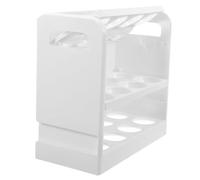 DOITOOL Supporti Per Frigoriferi Scaffale Portaoggetti A 3 Livelli Vassoio Per Porta Frigorifero Organizer Di Facile Accesso Per Frigorifero