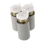DOITOOL Supporto Antiscivolo per Lavatrice e Asciugatrice in Acciaio Inossidabile, 3 Pezzi, Facile da Installare, Bianco Colore Casuale
