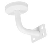 DOITOOL Supporto Corrimano in Acciaio Inossidabile Bianco, Staffa Robusta per Parete Installazione Facile e Supporto Stabile, per Uso Interno ed Esterno