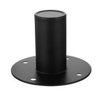 DOITOOL Supporto per Altoparlanti in Ferro Stabile Base Robusta, Staffa in Metallo per Asta Cabinet, per Home Theater, Bar Sportivo e Patio, Montaggio Facile e Sicuro, Confezione da 1