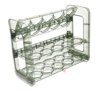 DOITOOL Supporto Per Porta Frigorifero 3 Strati in Plastica Robusto Organizer Per La Casa