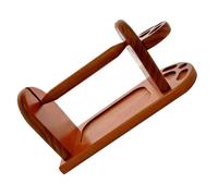 DOITOOL Supporto per Rocchetto in Legno Porta Filo per Uncinetto Organizer di Filati Portatile per Lavoro a Maglia e Cucito, Accessorio Pratico per Appassionati di Fai da Te e Ricamo