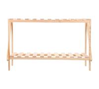 DOITOOL Supporto per Vaso di Fiori in Legno Massello Multi-Strato, Scaffale Porta Piante da Interno e Giardino, per Amanti delle Piante del Giardinaggio