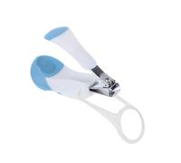DOITOOL Tagliaunghie con Protezione Sicura, Impugnatura Stabile, Materiale Plastico e Metallo, Accessorio con Lente D'ingrandimento per Cura Unghie Infantile Colore Casuale