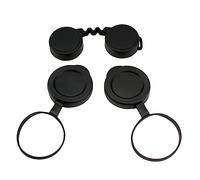 DOITOOL Tappi Per Lenti Binoculari e Copriobiettivo in Gomma, Set Compatto Protettivo Per Binocoli, Resistente Agli Urti e Facile Da Indossare, Per Escursionisti e Appassionati Di Outdoor