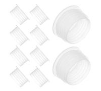 DOITOOL Tappi Rotondi di Plastica Riutilizzabili per Fioriere e Cassette Orto, Accessori Giardino Balcone Impermeabili, Set da 10 Pezzi per Controllo umidità e Prevenzione Perdite Acqua