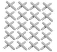 DOITOOL Tappi Terminali in Plastica Per Cestello Lavastoviglie 50 Pezzi Perno Grigio Design Semplice