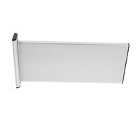 DOITOOL Targa Ufficio in Alluminio Doppia Faccia Piastra Porta Vuota Resistente e Facile da Pulire Cartello Segnaletico per Parete e Porta Sala per Uffici e Ambienti Professionali