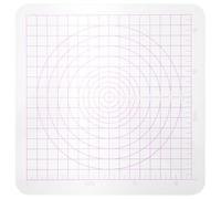 DOITOOL Tavola a Rulli Acrilica Trasparente per Argilla Angoli Arrotondati, Piastra di Pressatura Resistente e AntiGraffio per Modellare e Scolpire, Strumento Fai da Te per Ceramica