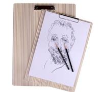 DOITOOL Tavola da Disegno Beige in Materiale Sintetico Clip Portatile e Studenti, per Schizzi Artistici e Pittura ad Acquerello