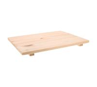 DOITOOL Tavola in Legno Rettangolare per Argilla, Base Portatile Spessa per Scolpire, per Artisti e Artigiani in Spazi Espositivi e Lavori di Ceramica