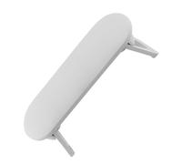 DOITOOL Tavolo Manicure Cuscino Poggiabraccia in Plastica Bianco, Riduce L'affaticamento del Polso, Design Semplice e Chic per Uso Professionale e Domestico