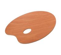 DOITOOL Tavolozza di Colori in Legno Mini tavolozza di Colori tavolozza di Colori per Vassoio di Pittura ad Acquerello Vassoio Porta Vernice tavolozza pittorica di Legno