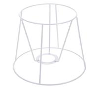 DOITOOL Telaio Paralume in Ferro 19X15X14Cm, Supporto per Lampada da Tavolo e Sospensione, Struttura Rotonda per Paralume Fai da Te, per Ambienti Interni