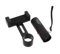 DOITOOL Telescopio Monoculare HD con Attacco per Smartphone Zoom Obiettivo Compatto Portatile per Osservazione Diurna e Notturna